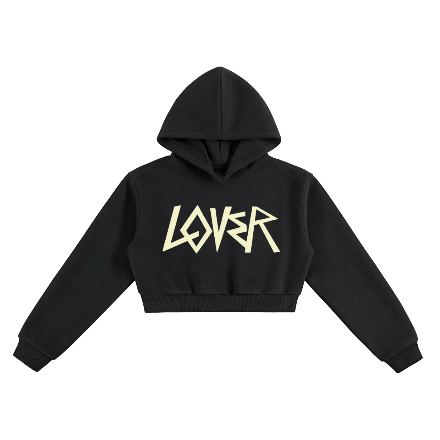 LOVER CROP HOODIE - W