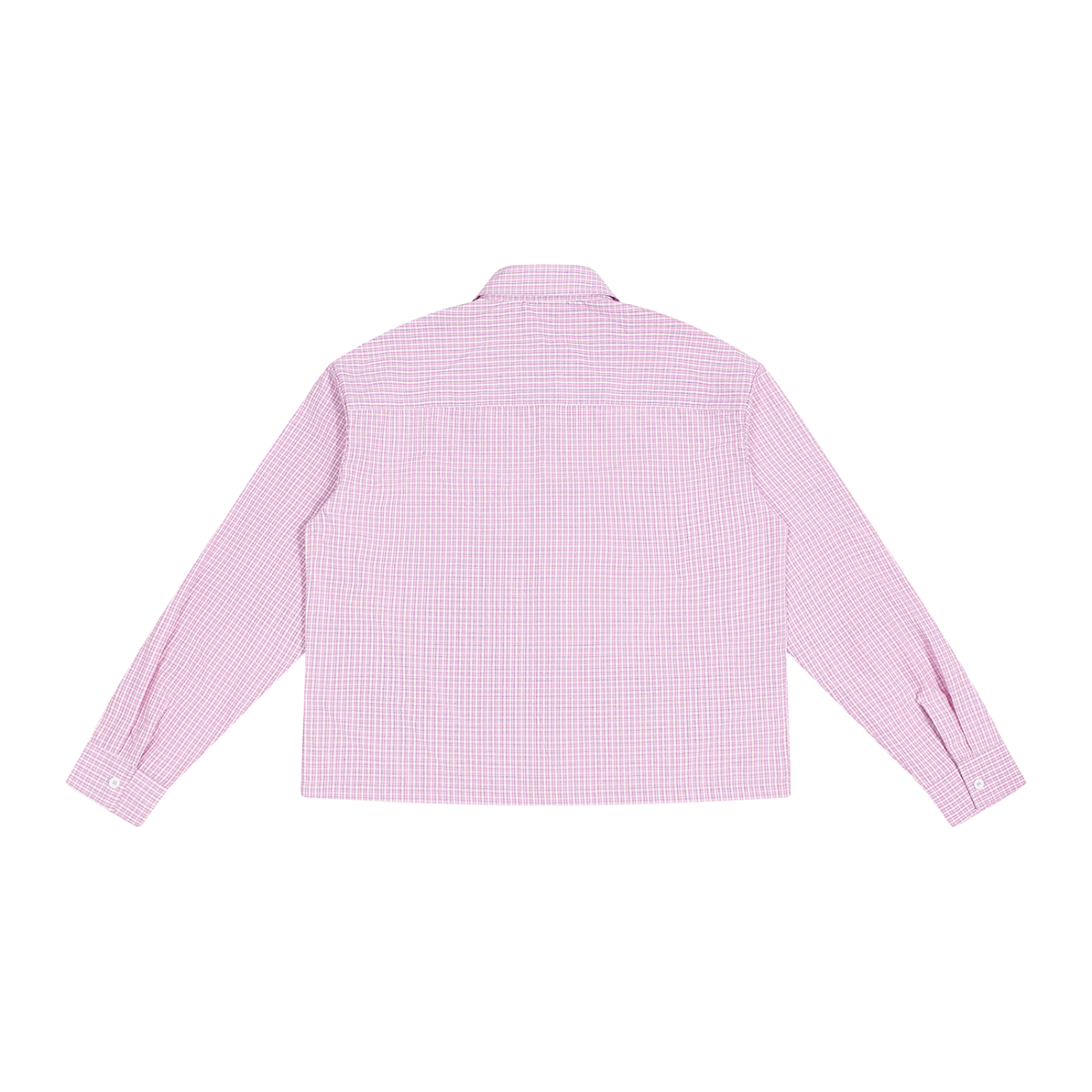 BOXY PLAID LS