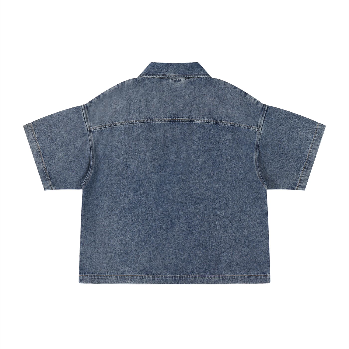 HB BOXY DENIM SS