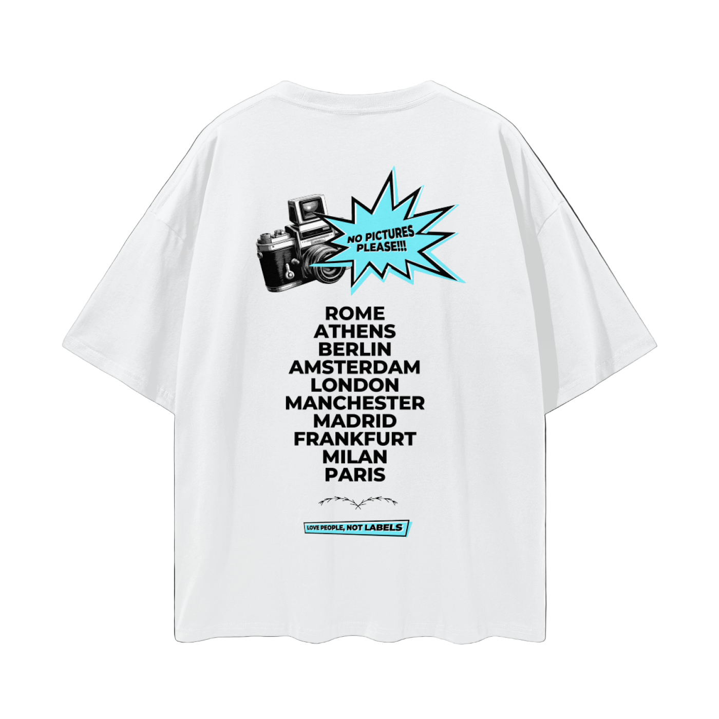 NO PICTURES PLEASE TEE