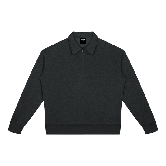 HB BOXY 1/4 ZIP SS