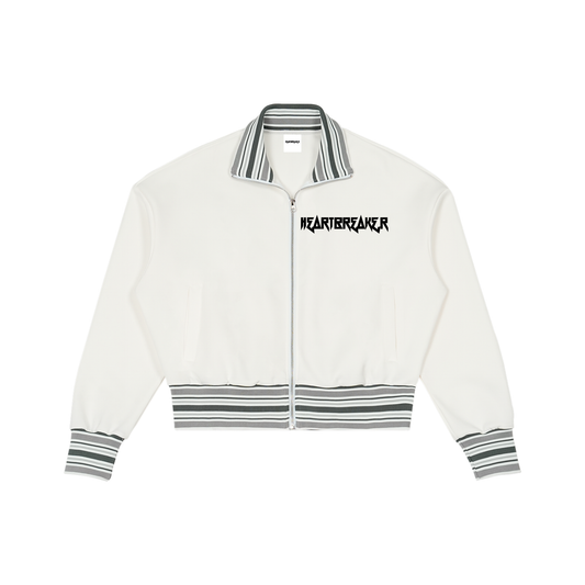 HB STRIPED ZIP JACKET