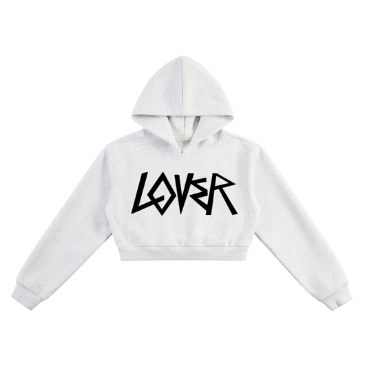 LOVER CROP HOODIE - W