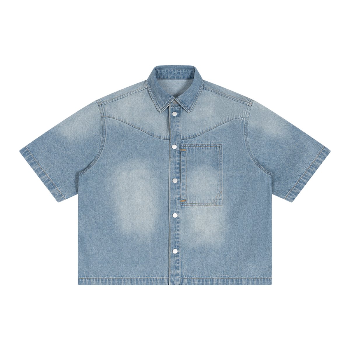 HB VINTAGE BOXY DENIM SS
