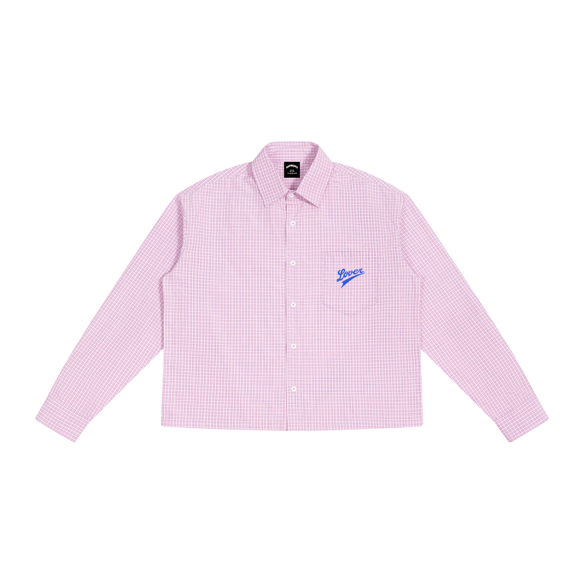 BOXY PLAID LS