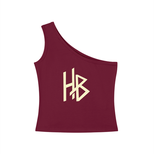 HB ONE SHOULDER TEE