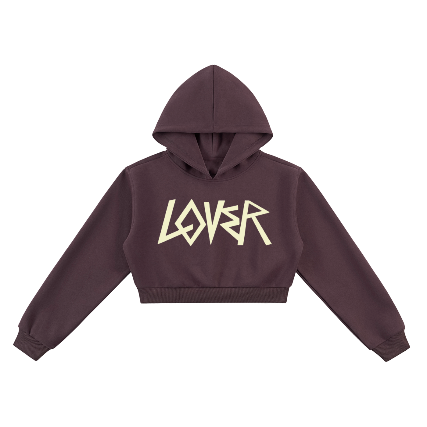 LOVER CROP HOODIE - W
