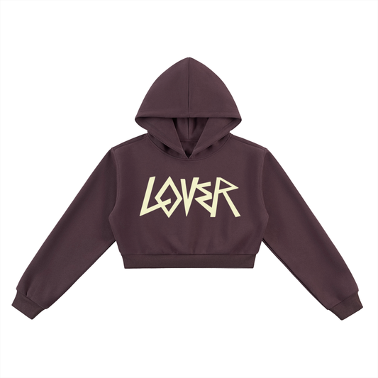 LOVER CROP HOODIE - W