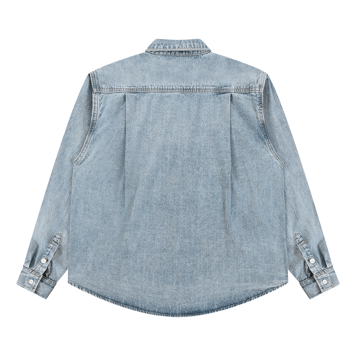HB BOXY VINTAGE DENIM LS